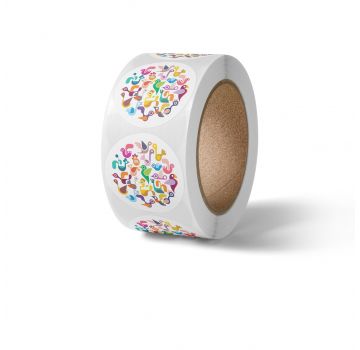 Roll Label - 2" x 2" Circle